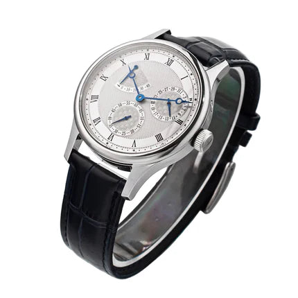 Montre automatique Commander 40 avec verre saphir design vintage profil